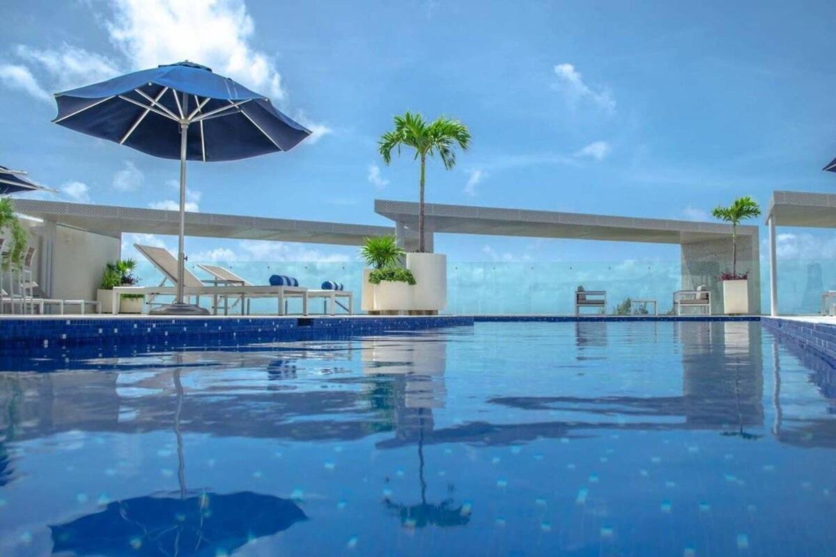 شقة 1 Rec. | A Pasos De La Playa | Roof C/Vista Al Mar بلايا ديل كارمن المظهر الخارجي الصورة